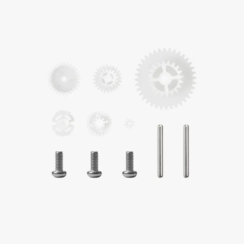 Single-Axis Plastic Gear Reduction Kit For Hobbyist Mechanisms 1