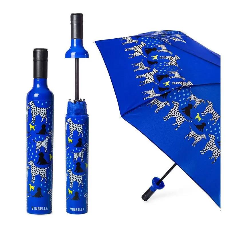 Spot On Bottle Umbrella – Stylish Vinyl-Clad Sun Protection 1