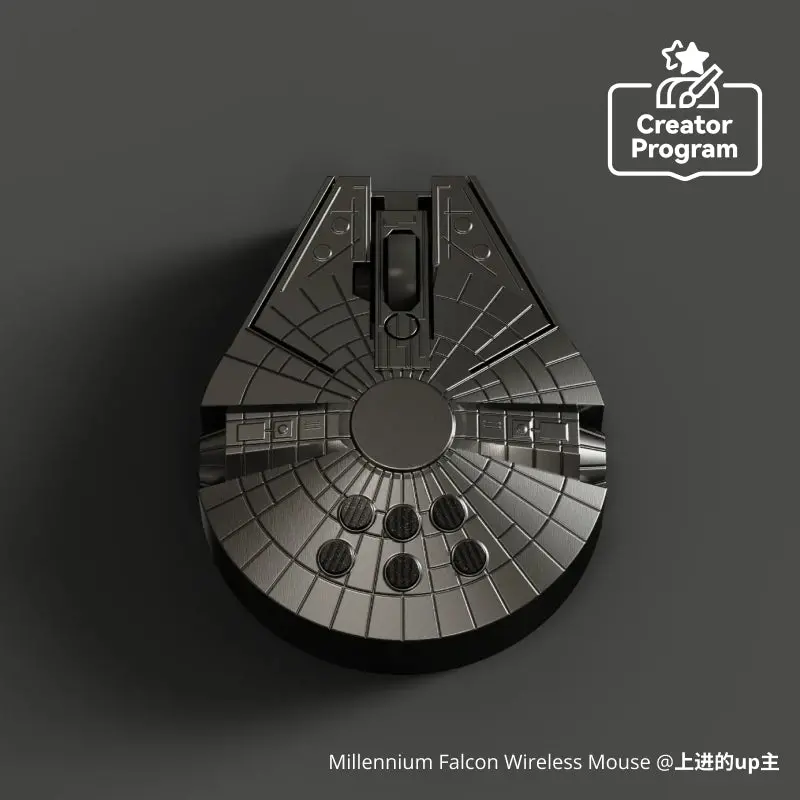 Star Wars Millennium Falcon–Themed Wireless Computer Mouse 1