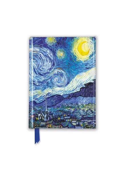 Starry Night Pocket Journal: Vincent Van Gogh Inspired Compact Notebook 1