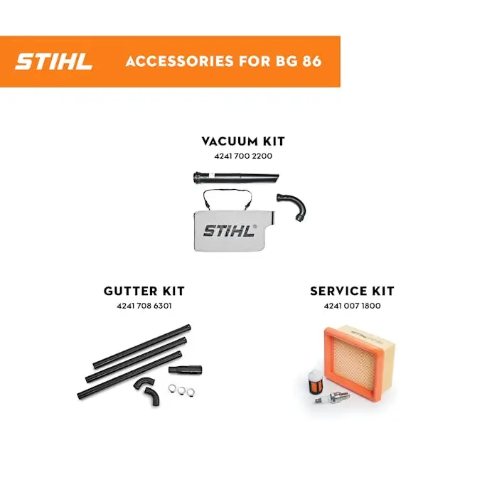 Stihl Bg 86 C-E Backpack Blower With Ergostart 1