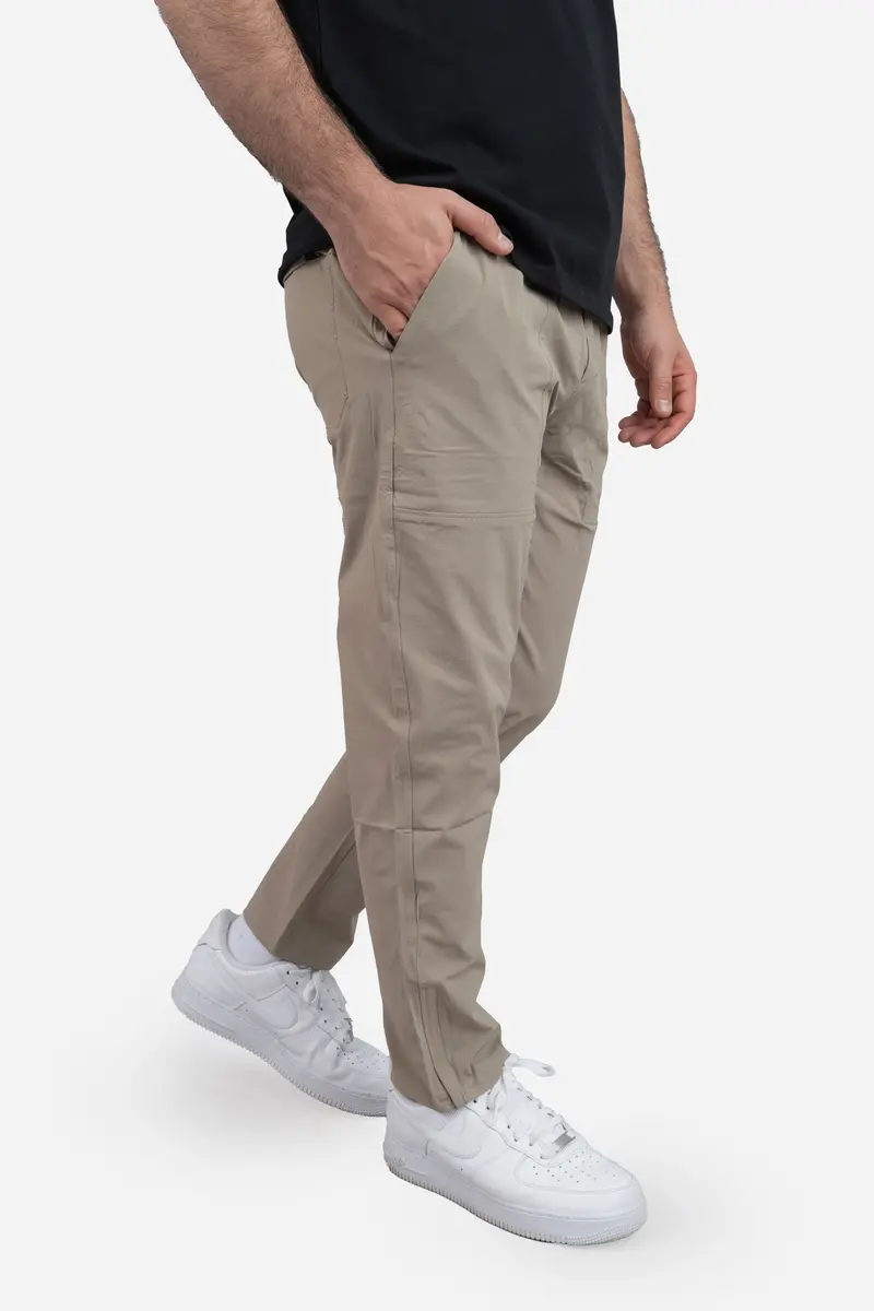 Strata Trek Pants In Taupe 1