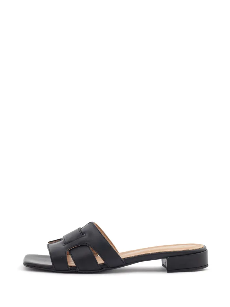 Sun Black Slipper Shoes For Women 1