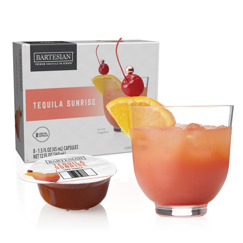 Tequila Sunrise Cocktail Capsules 1