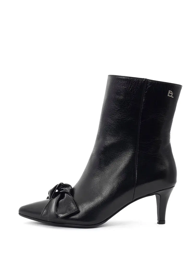 Trish Black Ankle Boots For Women 1