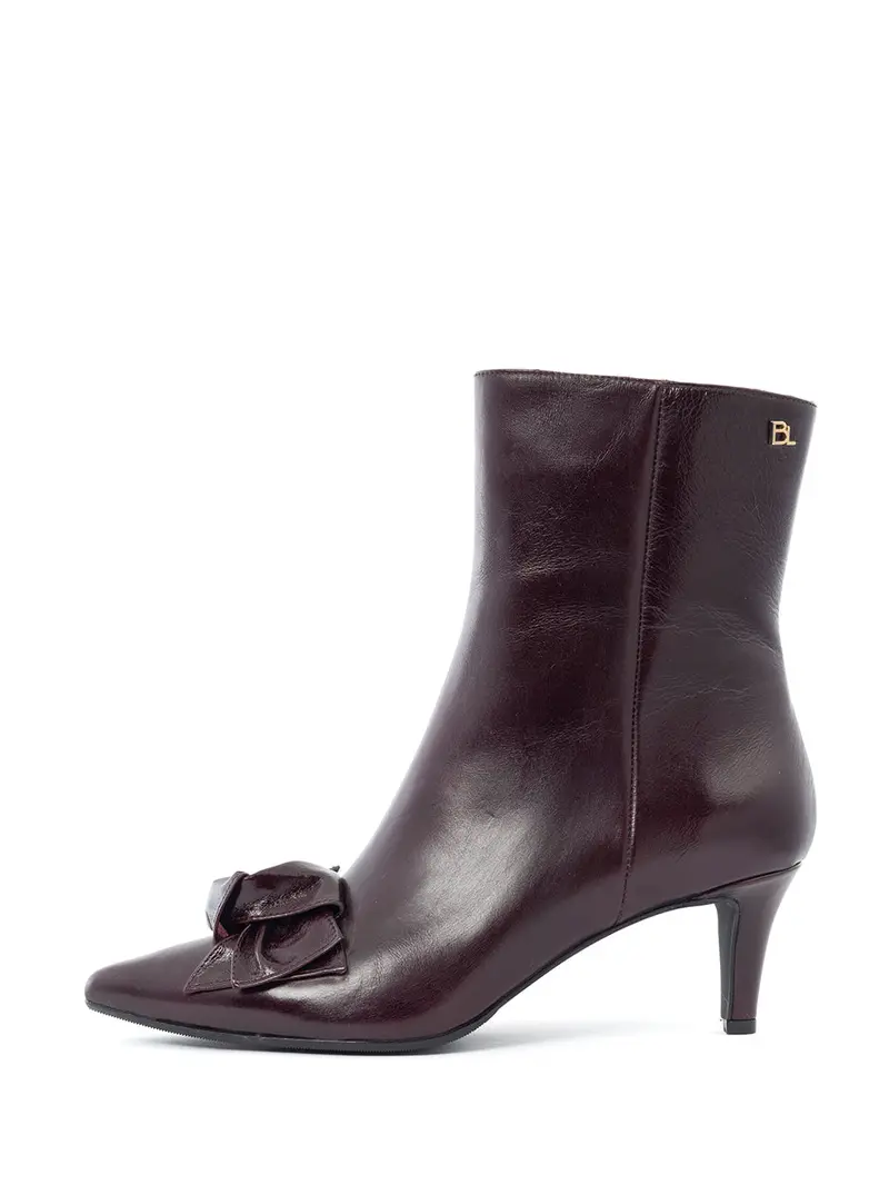 Trish Bordó Ankle Boots 1