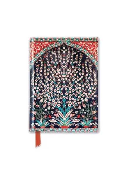 Turkish Iznik-Inspired Wall Tiles Pocket Journal 1