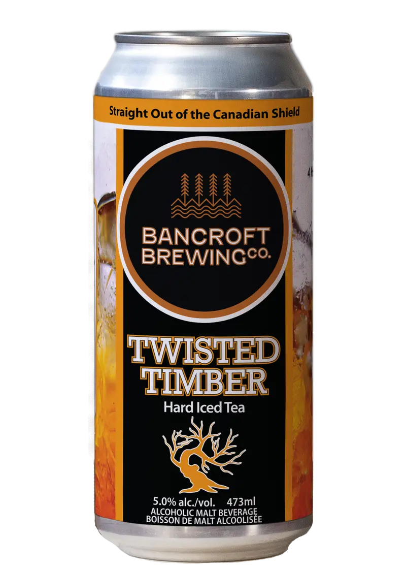 Twisted Timber Hard Iced Tea – Craft Brewed Sparkling Beverage 1