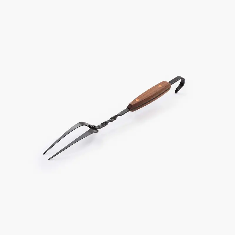 Two-Tined Carving Fork For Grilled Meats 1