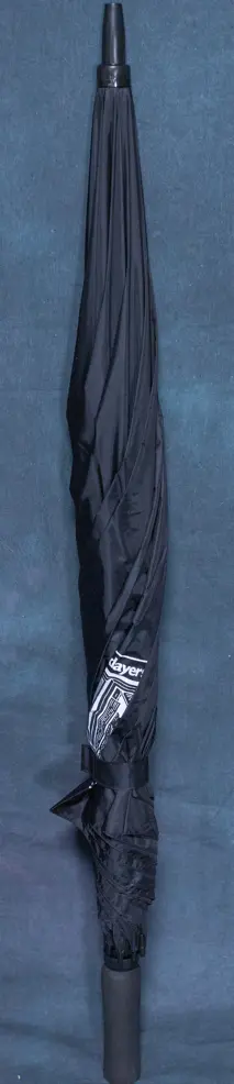U01 – Lightweight Black Golf Umbrella With Reinforced Canopy 1