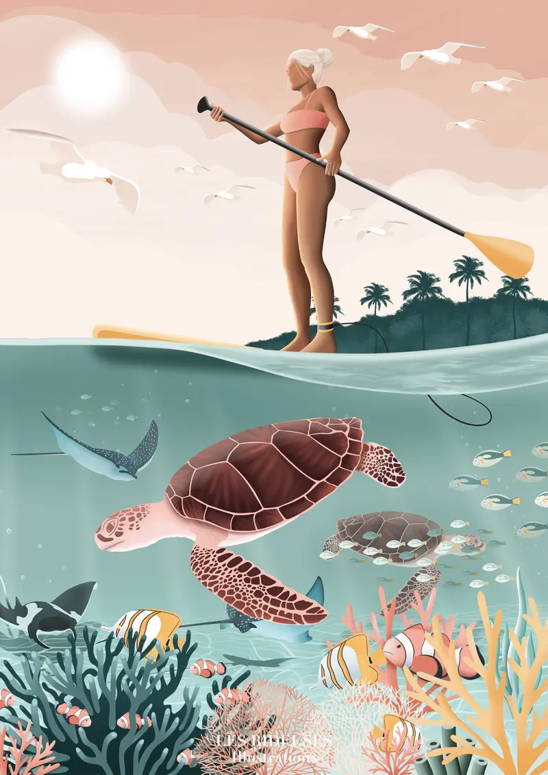 Underwater: Artistic Visual Narrative By Les Rideuses 1