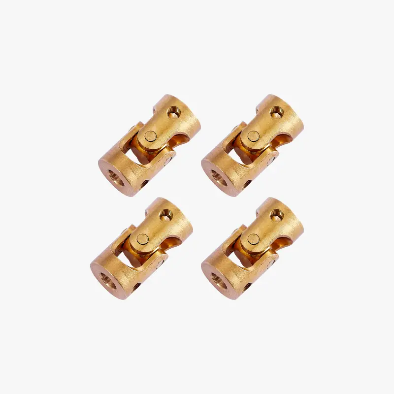Universal Joint Shaft Coupler With Mounting Screws 1