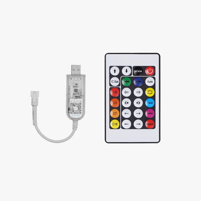 Universal Led Strip Controller – Rf Remote For Dimmable Light Tapes 1