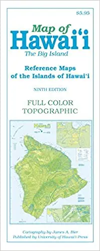 University Of Hawai'I Press: Big Island Map By James A. Bier 1