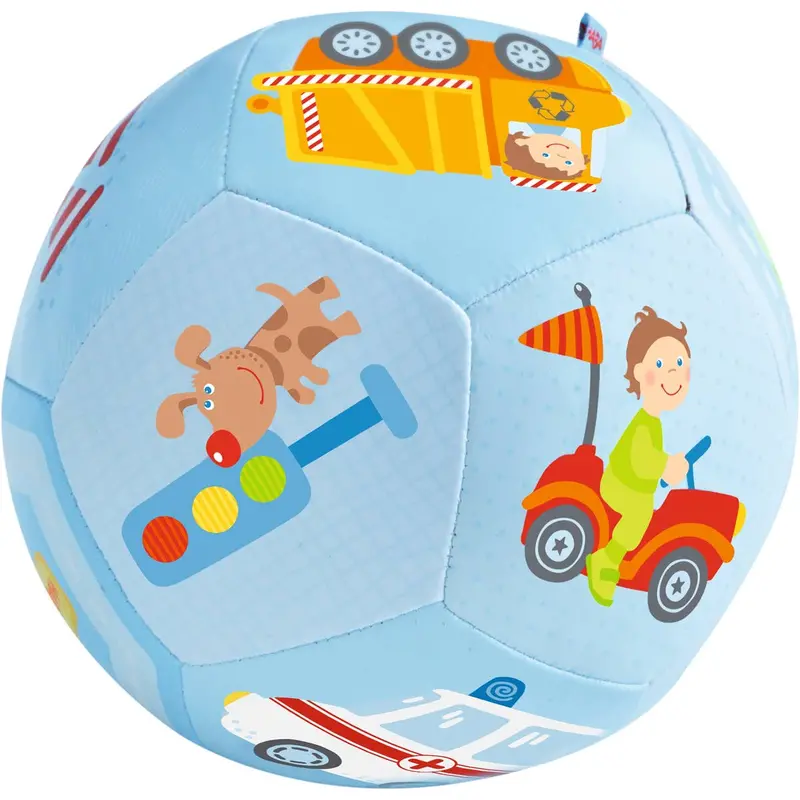 Vehicles-Themed Baby Ball – 5.5-Inch Textured Sensory Ball For Infants 1