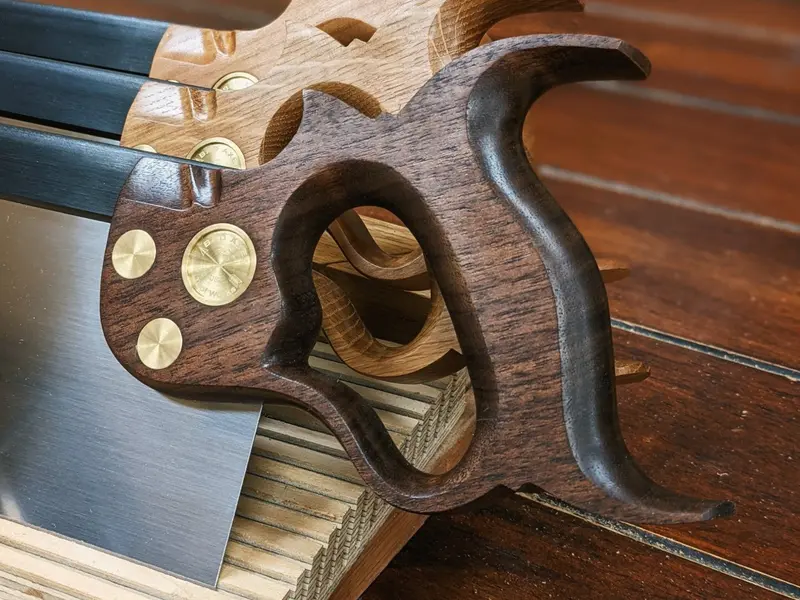 Walnut Wood Handle Upgrade Kit 1