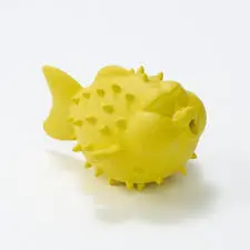 Water Pals Series – Yellow Puffer Fish Plush Companion 1