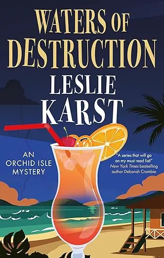 Waters Of Destruction: A Hardback Mystery Novel By Leslie Karst 1