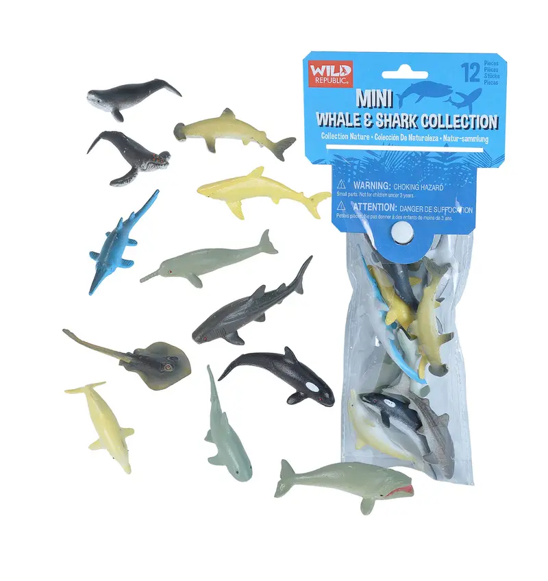 Whale Shark Plush Toy – 11-Inch Polybag Mini Stuffed Animal 1