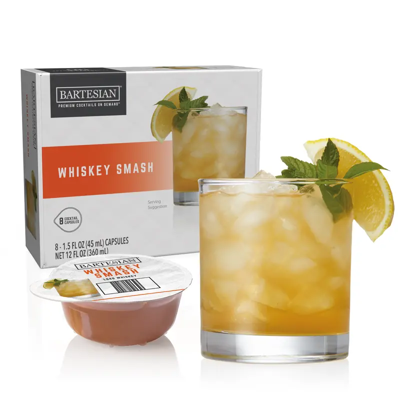 Whiskey Smash Cocktail Capsules 1