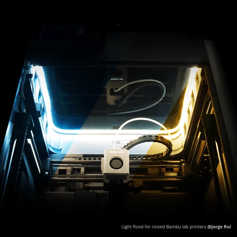 White Cct-Tunable Cob Led Strip – Adjustable Color Temperature Lighting 1