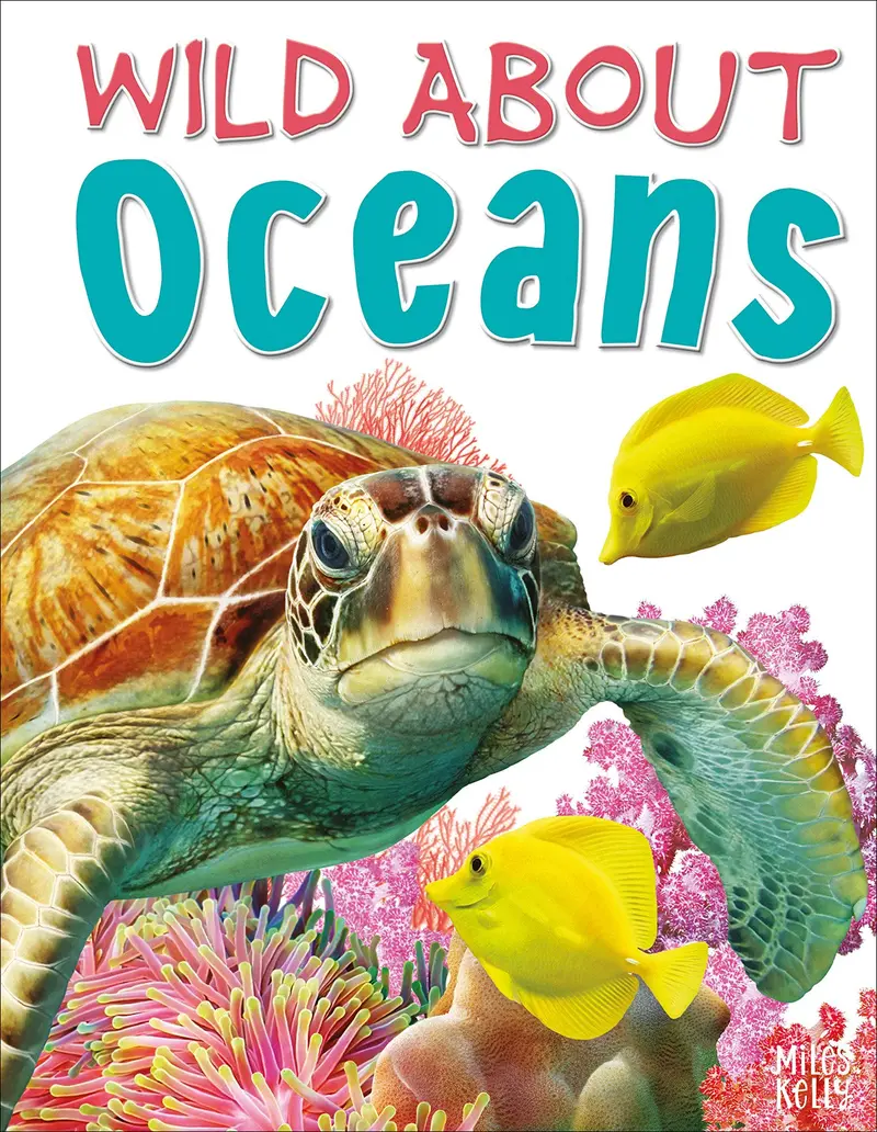 Wild About Oceans: Illustrated Marine Life Activity Book 1