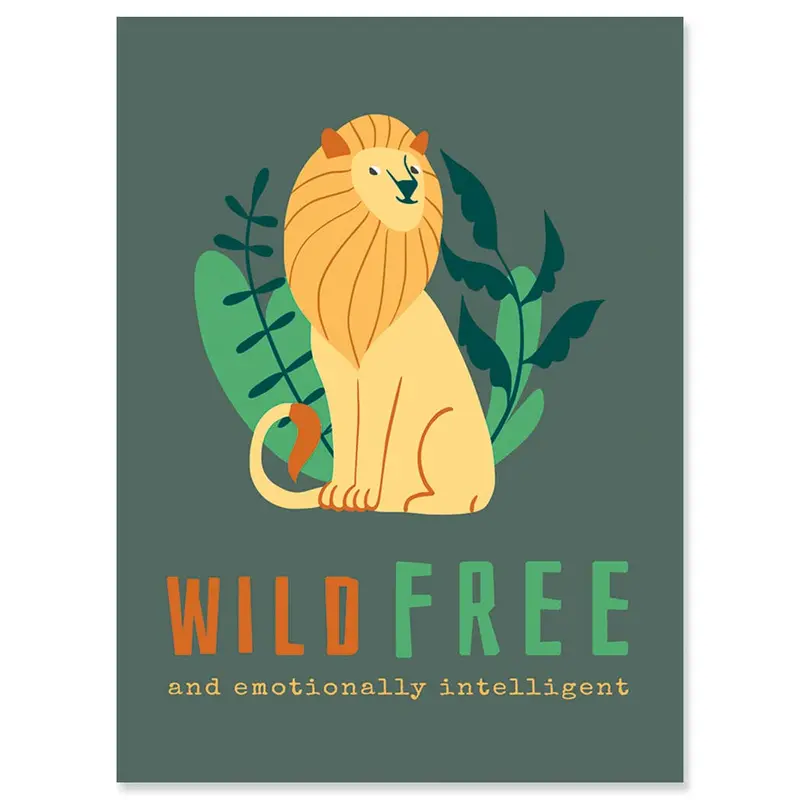 Wild And Free Birthday Card By J&M Martinez 1