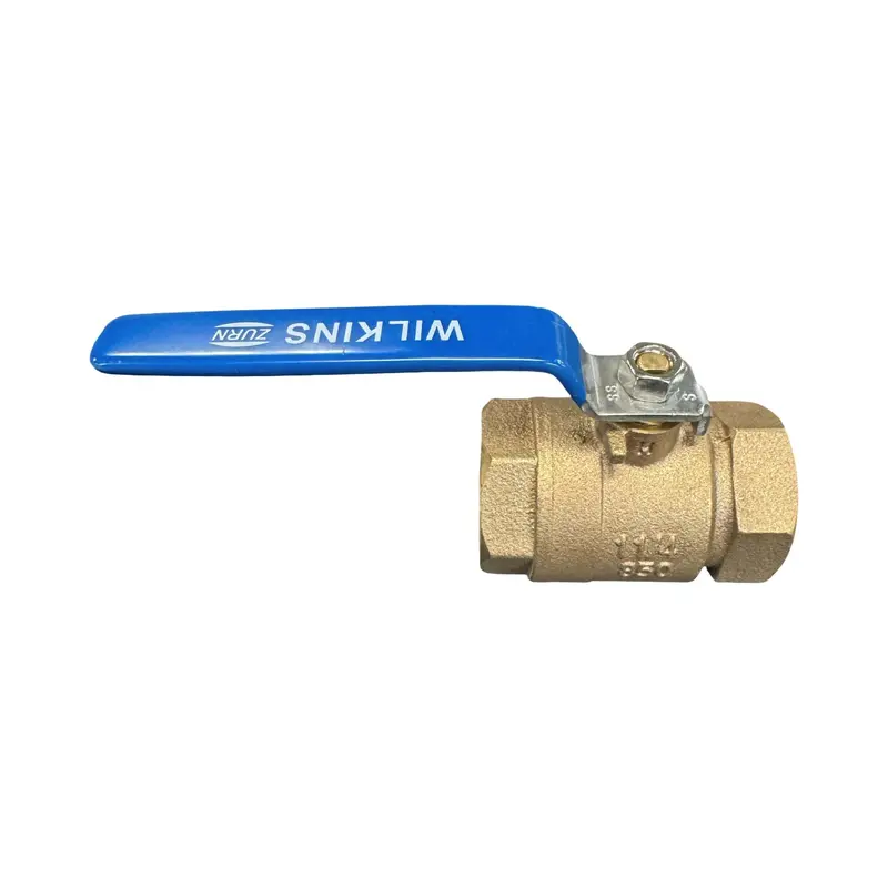 Wilkins 114-850 Non-Tapped 1.25-Inch Ball Valve For Backflow Prevention Systems 1