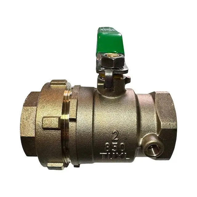 Wilkins 2-850Tuxl 2-Inch Tapped Union Ball Valve 1