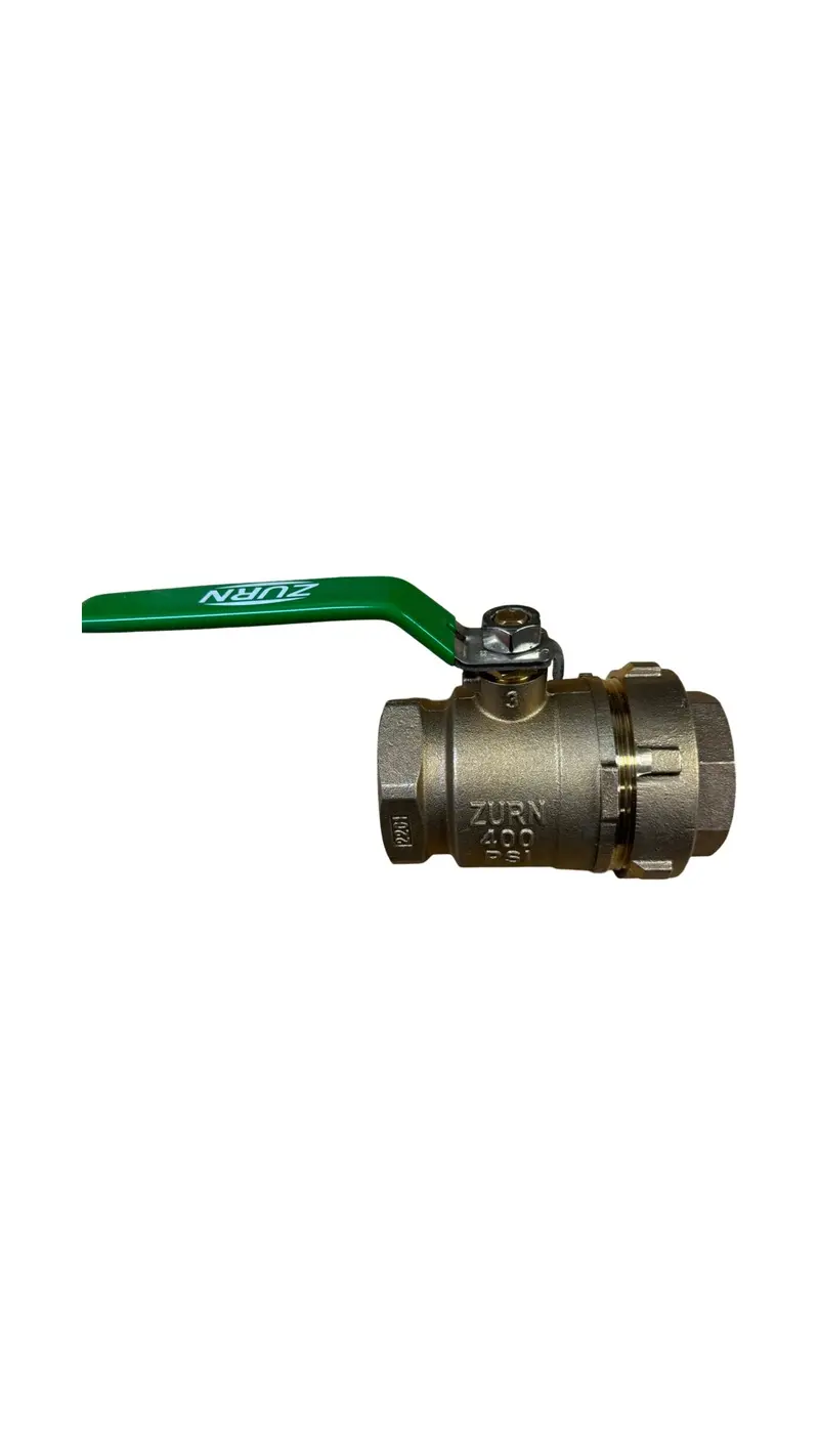 Wilkins 2-850Uxl 2" Union-Ended, Non-Tapped Lead-Free Ball Valve 1