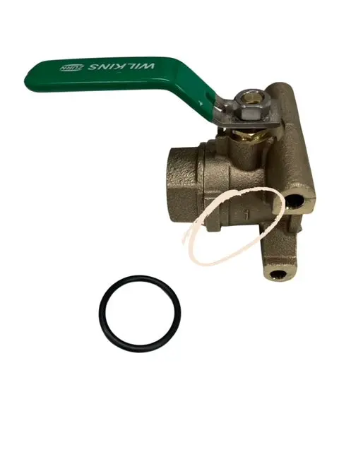 Wilkins Rk1-375Xlbv2 Lead-Free 1" Outlet Ball Valve Compatible With 375Xl Assemblies 1