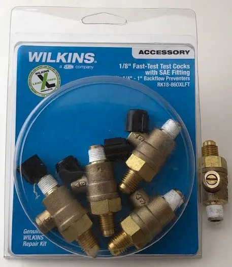 Wilkins Rk18-860Xlft Fast-Test Cock For Backflow Prevention Systems 1