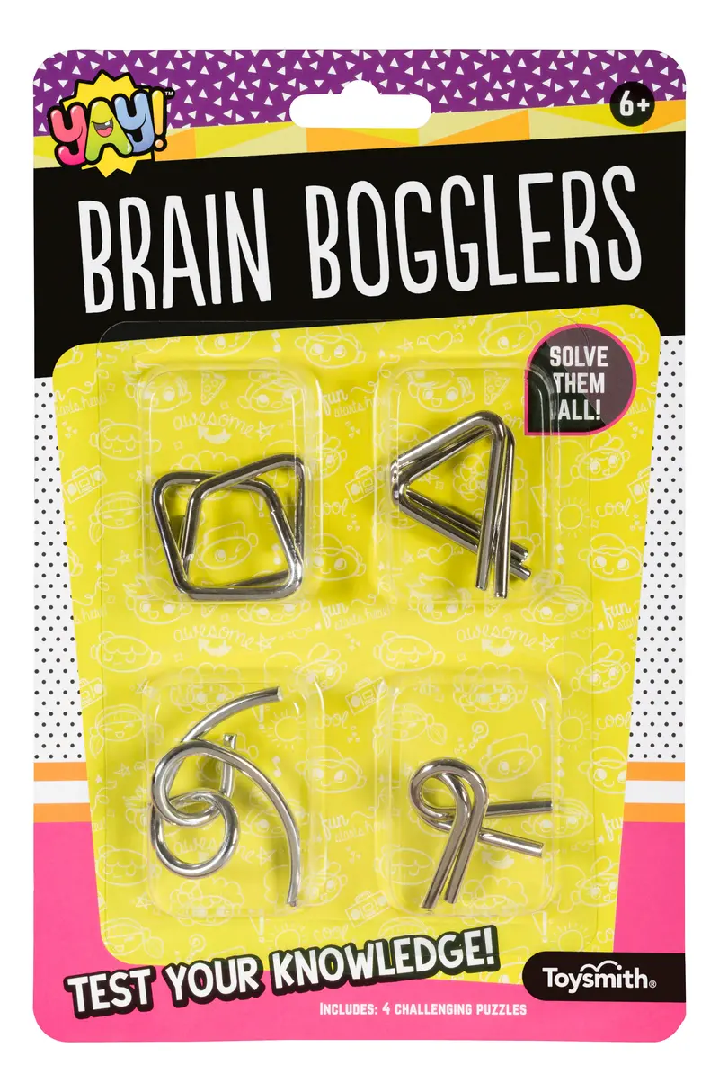 Yay! Brain Bogglers: Four Compact Logic Puzzles For Sharp Minds 1