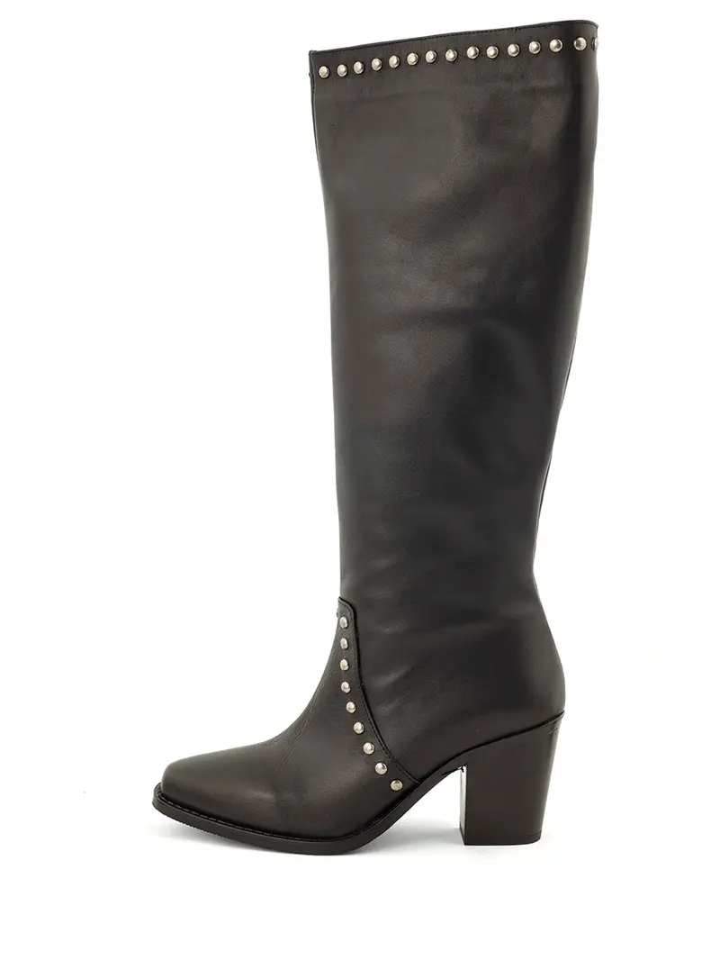 Yvon Classic Black Ankle Boots 1