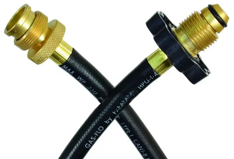 1/4-Inch Bbq Propane Hose Adapter – 60-Foot Flexible Gas Line 1