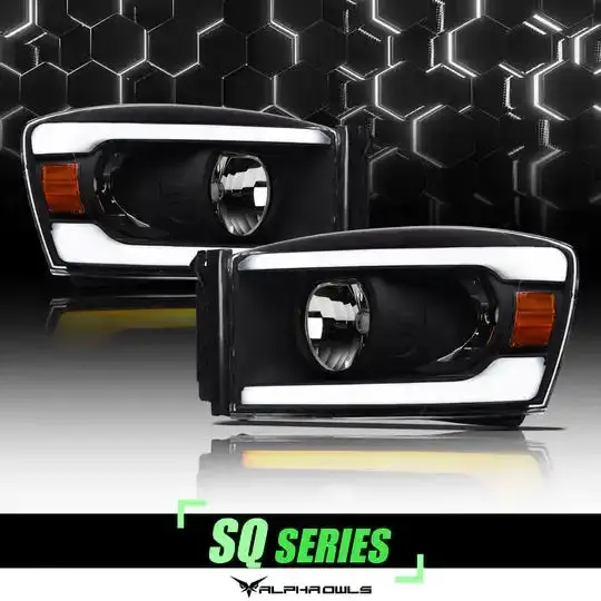 Alpha Owls Sq Series Headlights – Modern Led Projector Beam Assembly, Part 8709610 1