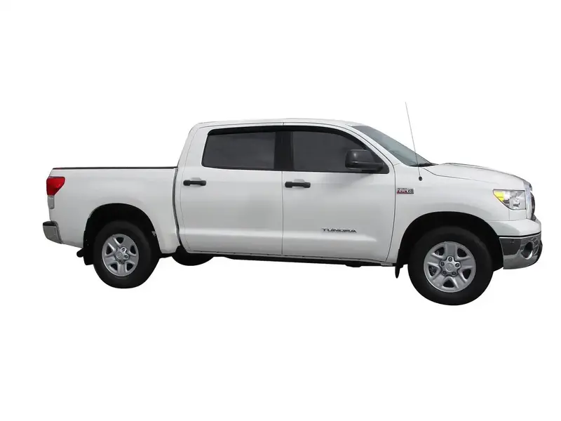 Auto Ventshade (Avs) Low-Profile Ventvisor Deflectors – Smoke-Tinted, 4-Piece Exterior Mount Set 1