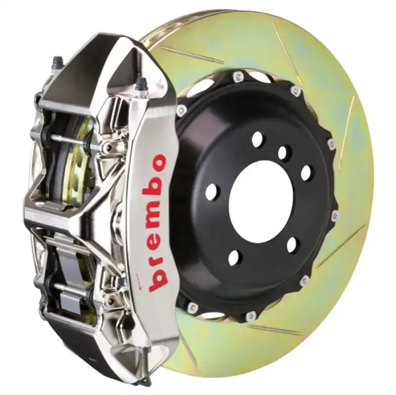 Brembo Gtr Front Brake Kit For 1984–1987 Ferrari Testarossa – 6-Piston Billet Calipers With 380X32Mm Slotted Two-Piece Rotors 1