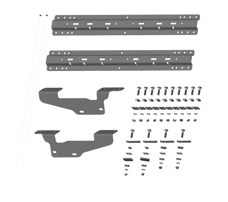 B&W Rvk2405 Custom Trailer Hitch Installation Kit – Universal Rail Mount For Select Ford Trucks 1