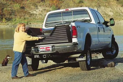Custom Flow V-El17 Elite V-Shaped Tailgate – Powder-Coated Steel Rear Gate For Enhanced Style And Function 1