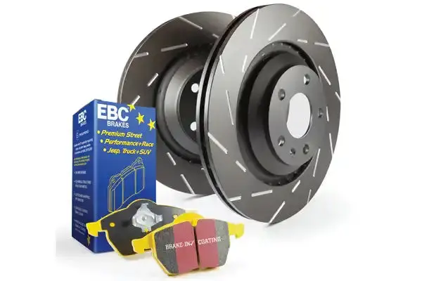 Ebc Brakes S9Kf1195 Slotted Rotors Feature A Narrow Slot To Eliminate Wind Noise. 1