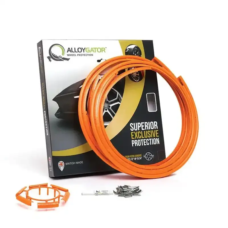Exclusive Orange Wheel Cover Set – Pack Of 4 Universal Fit 1