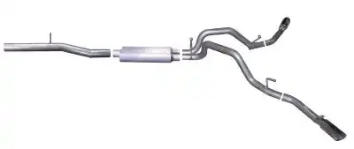 Gibson Performance 5662 Aluminized Cat-Back Dual Exhaust System – Extreme Tone & Flow 1