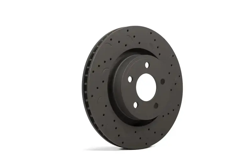 Hawk Performance Htc4352 Talon Cross-Drilled And Slotted Brake Rotors 1