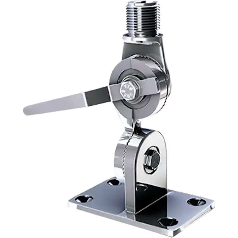 Heavy-Duty Stainless Steel Ratchet Mount With Ergonomic Handle 1