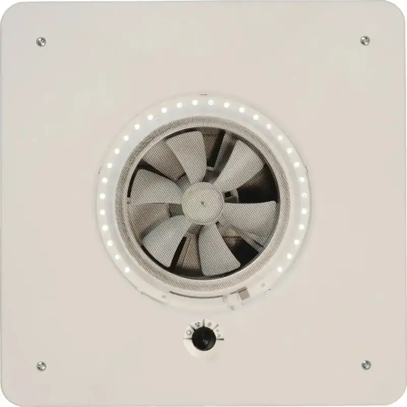 Maxxair Mini Vent Plus Roof Vent With Fan – White 1