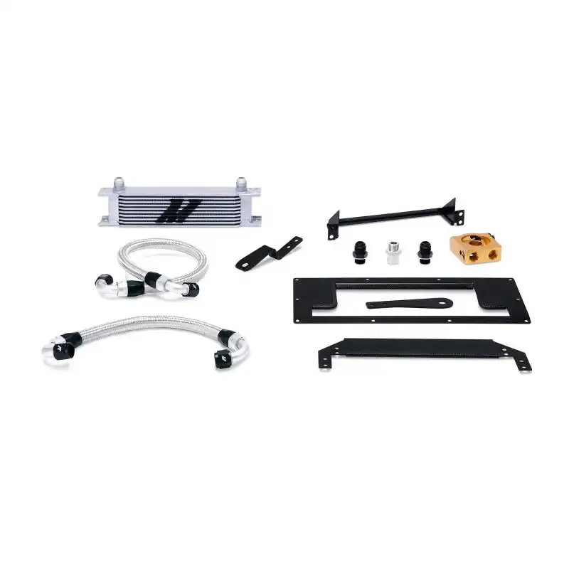 Mishimoto 99-05 Mazda Miata Thermostatic Oil Cooler Kit - Silver 1
