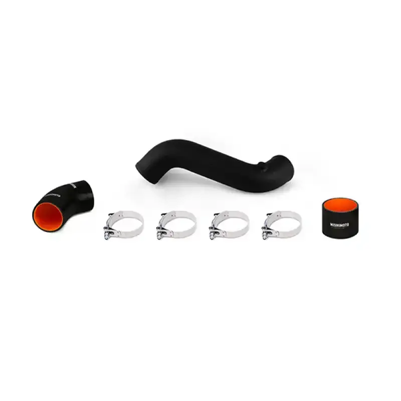 Mishimoto Cold-Side Intercooler Pipe And Boot Kit – Wrinkle Black Finish For 2015 Ford Mustang Ecoboost 2.3L 1
