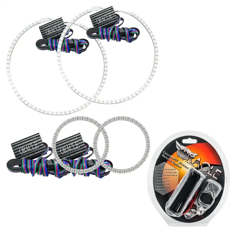 Oracle Lighting 2507-330 Halo Ring Emitter Kit For Headlight Customization 1
