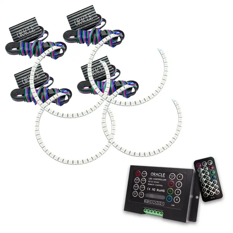 Oracle Lighting Colorshift Halo Kit – Version 2.0 With Rgbw Control 1